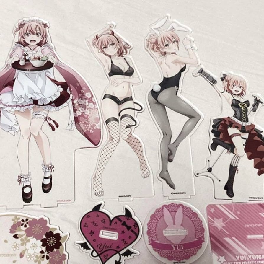 俺ガイル 由比ヶ浜結衣 アクリルスタンド まとめ売り 俺ガイル由比ヶ浜結衣アクリルスタンドまとめ売り